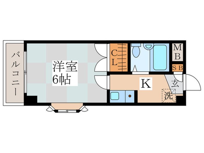 メビウスａｉｒの物件間取画像