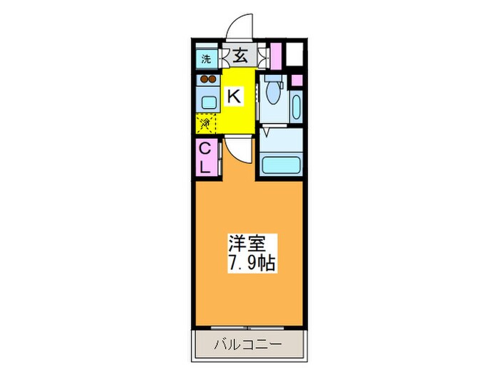 ル・ボワ平和台の物件間取画像