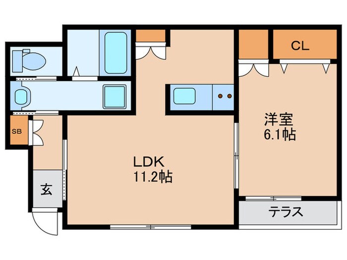 ときわ台レジデンスの物件間取画像