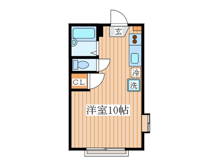 むさし野ハイツＡ棟の物件間取画像