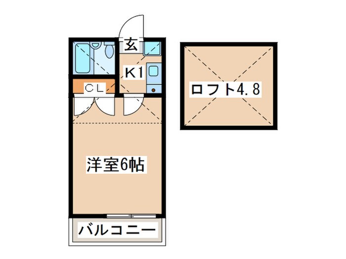 ラ・カメラ枡形の物件間取画像