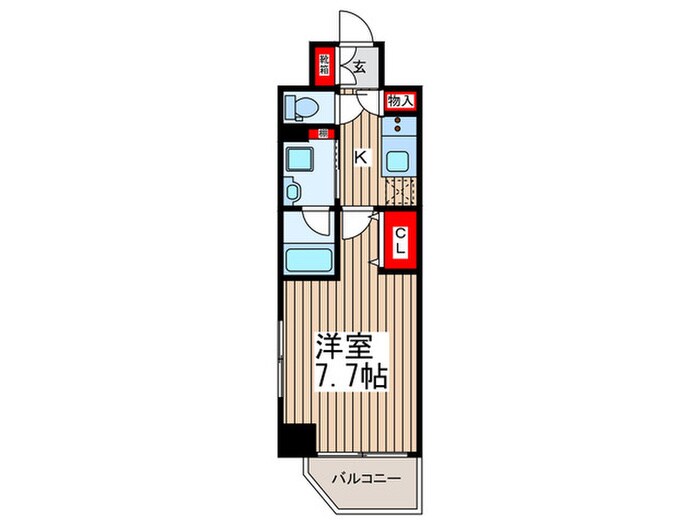 リヴシティ両国四番館の物件間取画像