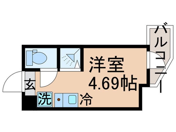 Cube　Kanamachi Ⅴの物件間取画像