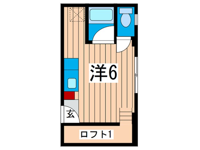 K‘S　COMFORT(1F)の物件間取画像