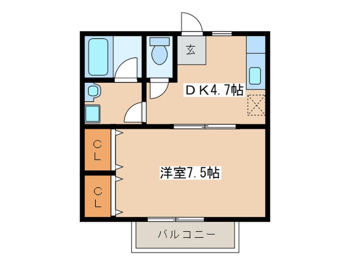 まほろばｈｏｕｓｅ　Ｂの物件間取画像