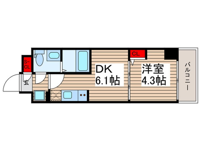 ALTERNA墨田の物件間取画像