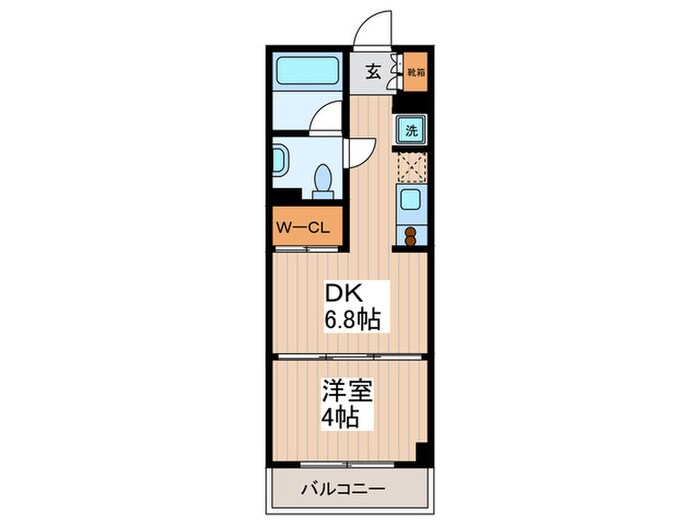 レジディア荻窪の物件間取画像