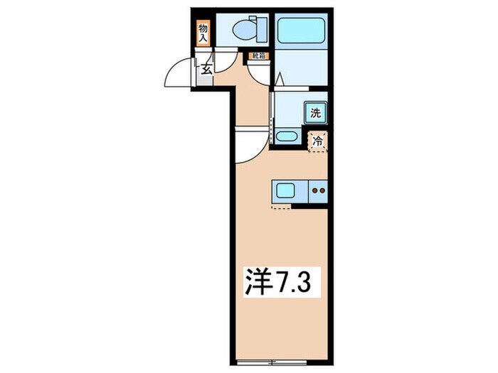 アクシオ相模原の物件間取画像