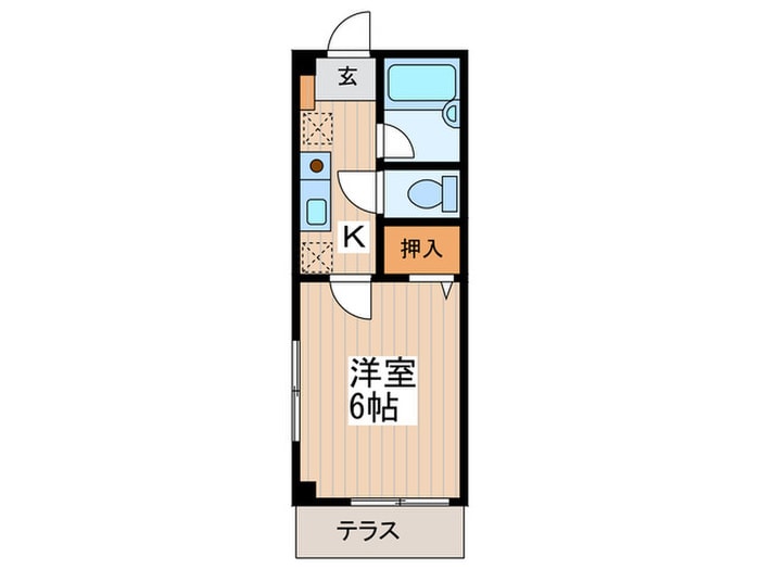 Ｆｌａｇ久我山の物件間取画像