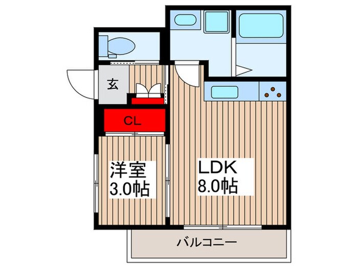 Ｄｒａｇｏｎ　Ｐａｌａｃｅ町屋の物件間取画像