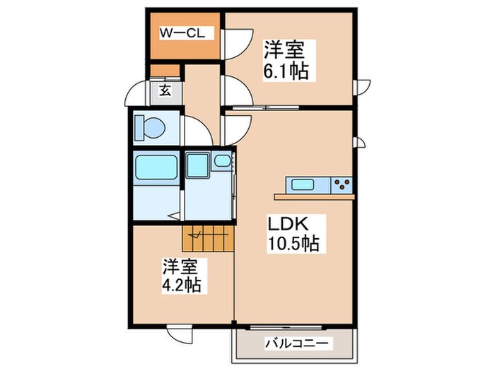 ＡＩＲＡの物件間取画像