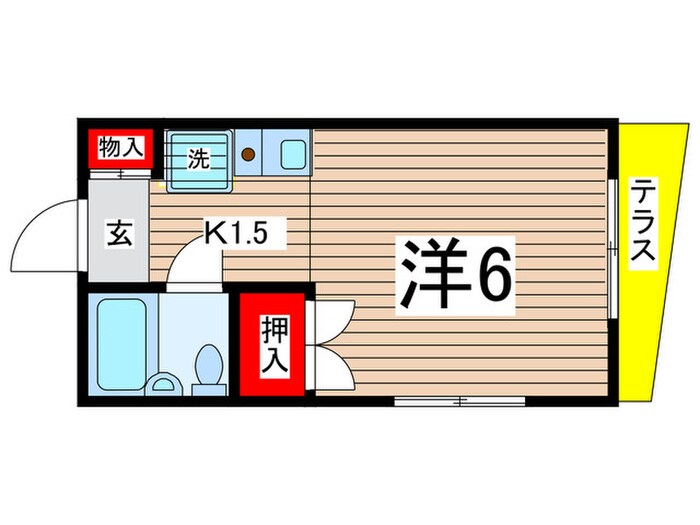 セイシェルの物件間取画像