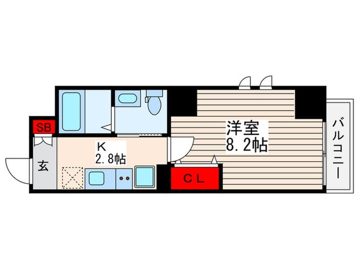 朱雀楼 東京の物件間取画像