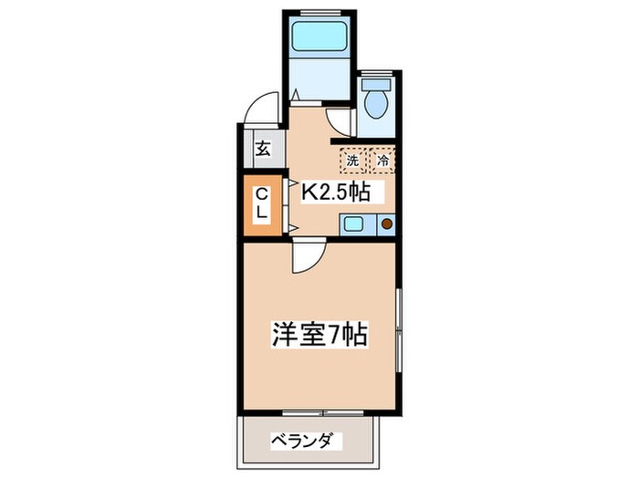 グリーンゲーブルスの物件間取画像