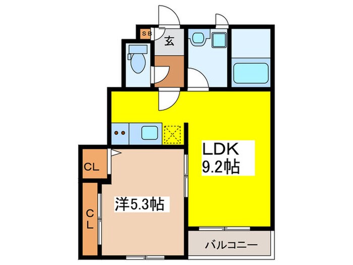 Ｒａｃｉｎｅｓの物件間取画像