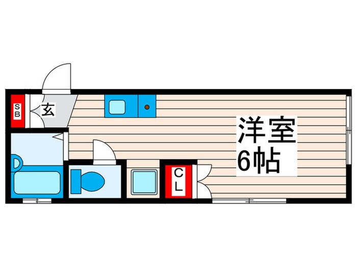 ハイツ佳の物件間取画像