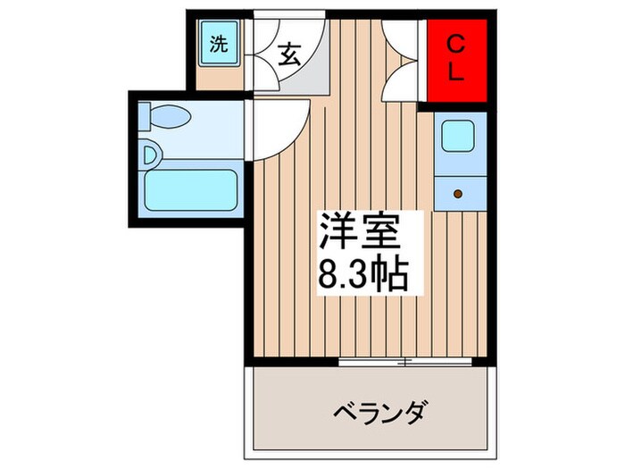 MKフィオーレⅡの物件間取画像