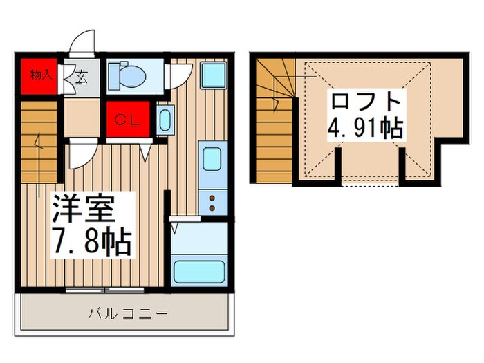 Liberta　Nextの物件間取画像