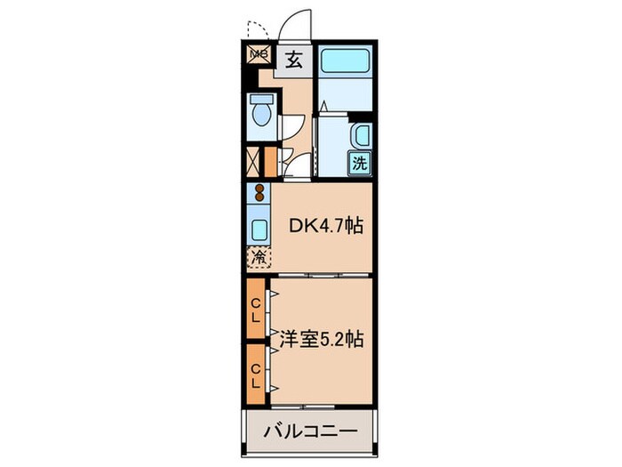 アマルフィの物件間取画像