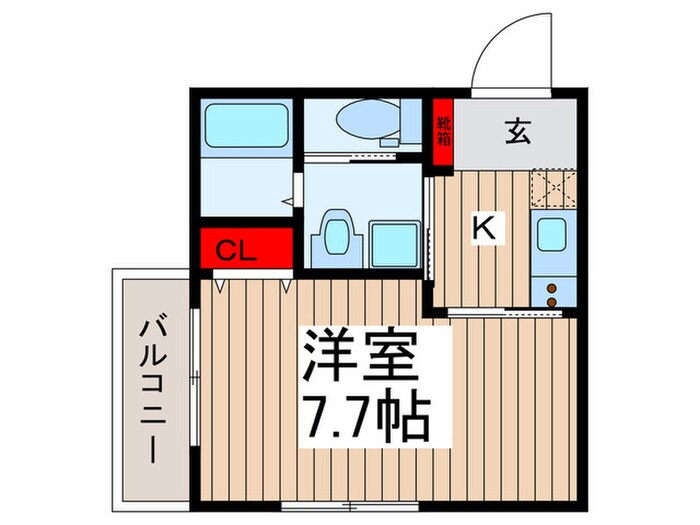 イーグル与野本町A棟の物件間取画像