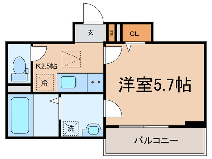 JHKの物件間取画像