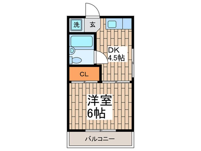 アイビ－アレ－の物件間取画像