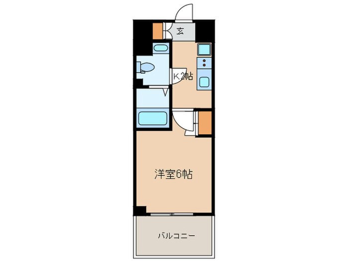 プラウドフラット神楽坂Ⅱの物件間取画像