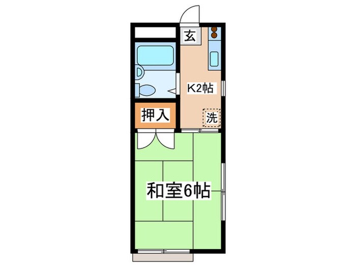 アビタシオン永山の物件間取画像