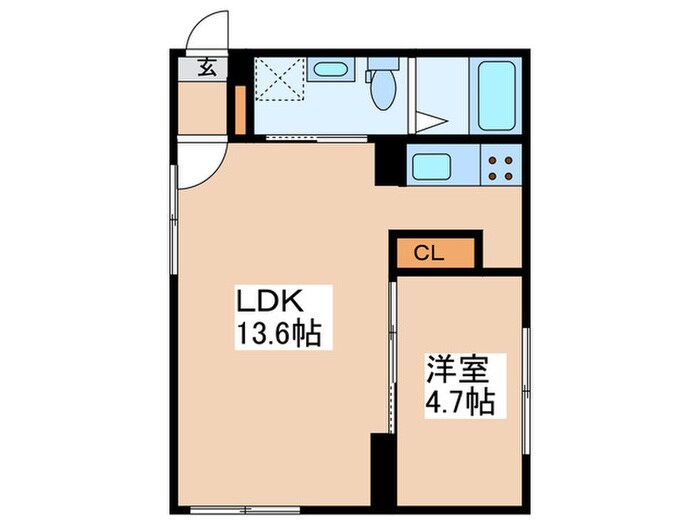 レンブラン赤堤の物件間取画像