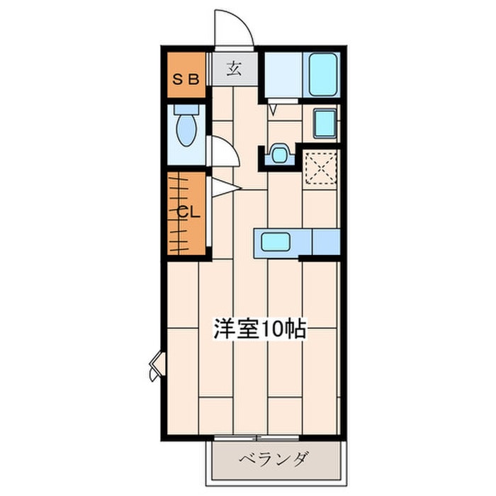 シーダコートの物件間取画像