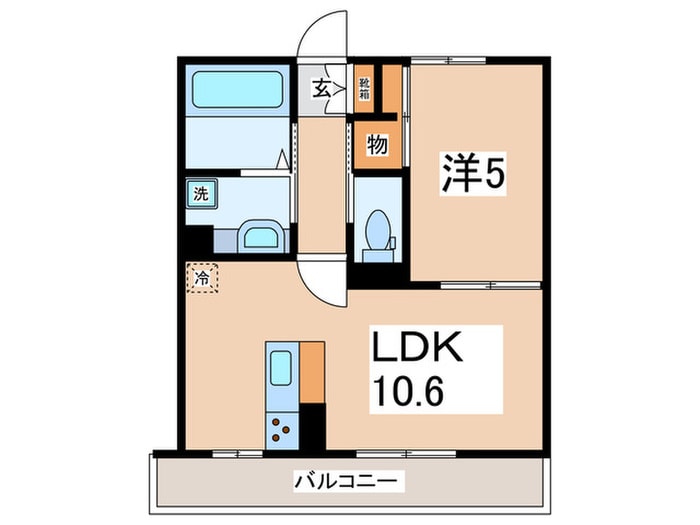 アムールの物件間取画像