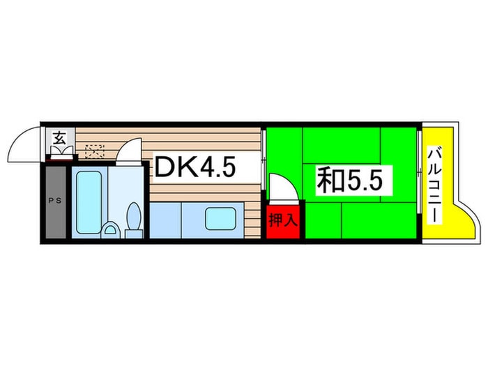 マンション翠嵐の物件間取画像