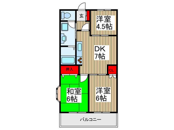 サンパルク志木の物件間取画像