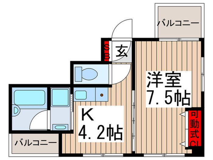 appartement ANJOの物件間取画像