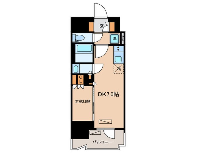 リビオメゾン御茶ノ水EASTの物件間取画像