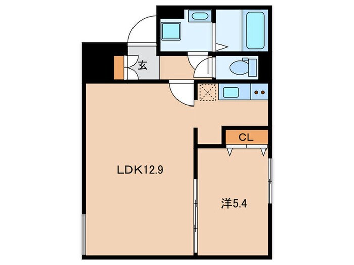 ベルシードステアー目黒武蔵小山の物件間取画像