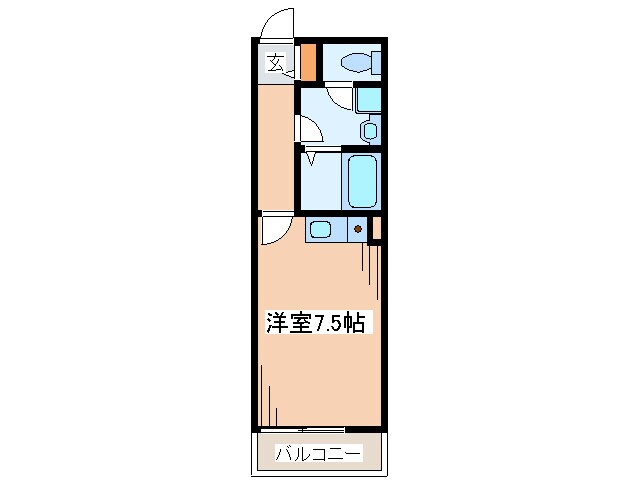 クラシオンの物件間取画像