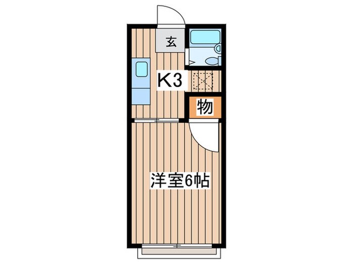 メゾンドエクセラの物件間取画像