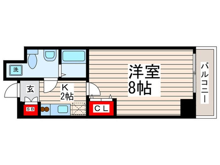 ＨＦ葛西レジデンスの物件間取画像