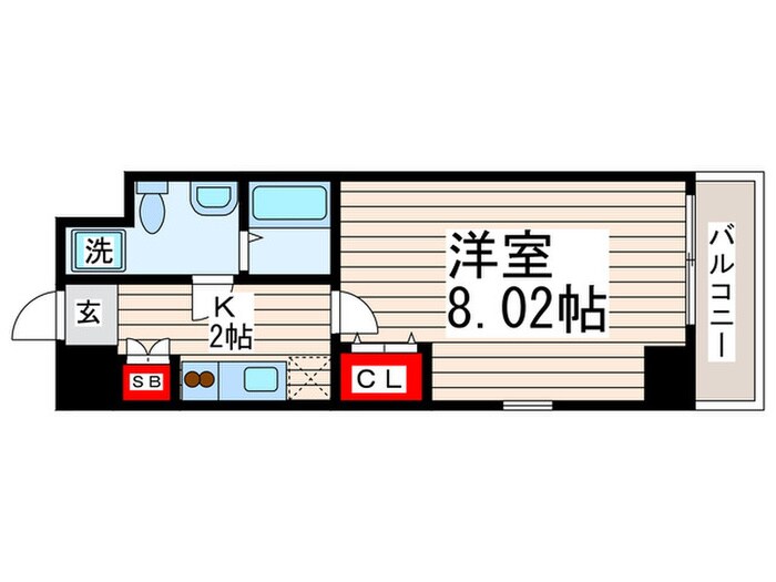 ＨＦ葛西レジデンスの物件間取画像