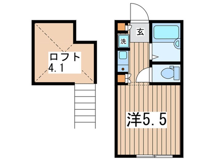 ルミエールコートⅡの物件間取画像