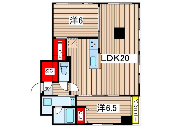 シュワーブ　パレの物件間取画像