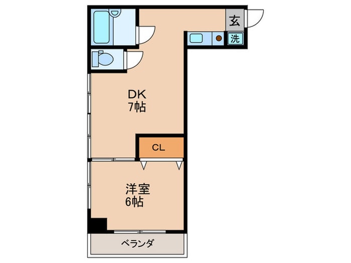 岩間ビルの物件間取画像