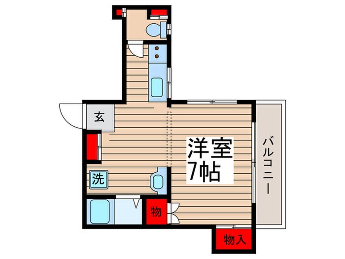 カーサ・Ｍ　Ｋの物件間取画像