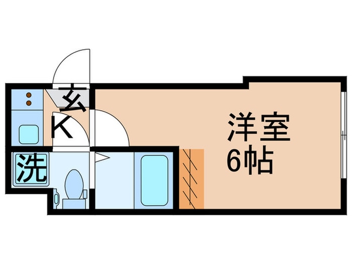 エーハイム栗原の物件間取画像