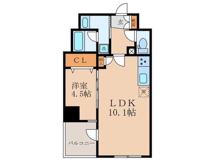 パインステージ白金高輪の物件間取画像