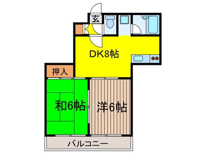 物件間取画像