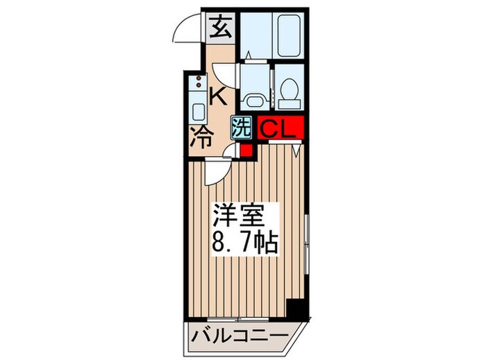 キャロットヒルズの物件間取画像