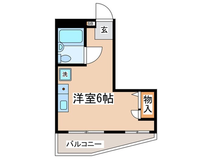 JKビルの物件間取画像