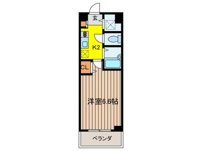 ガーラプレイス八幡山壱番館の物件間取画像